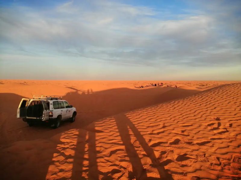 une journee a ksar ghilane