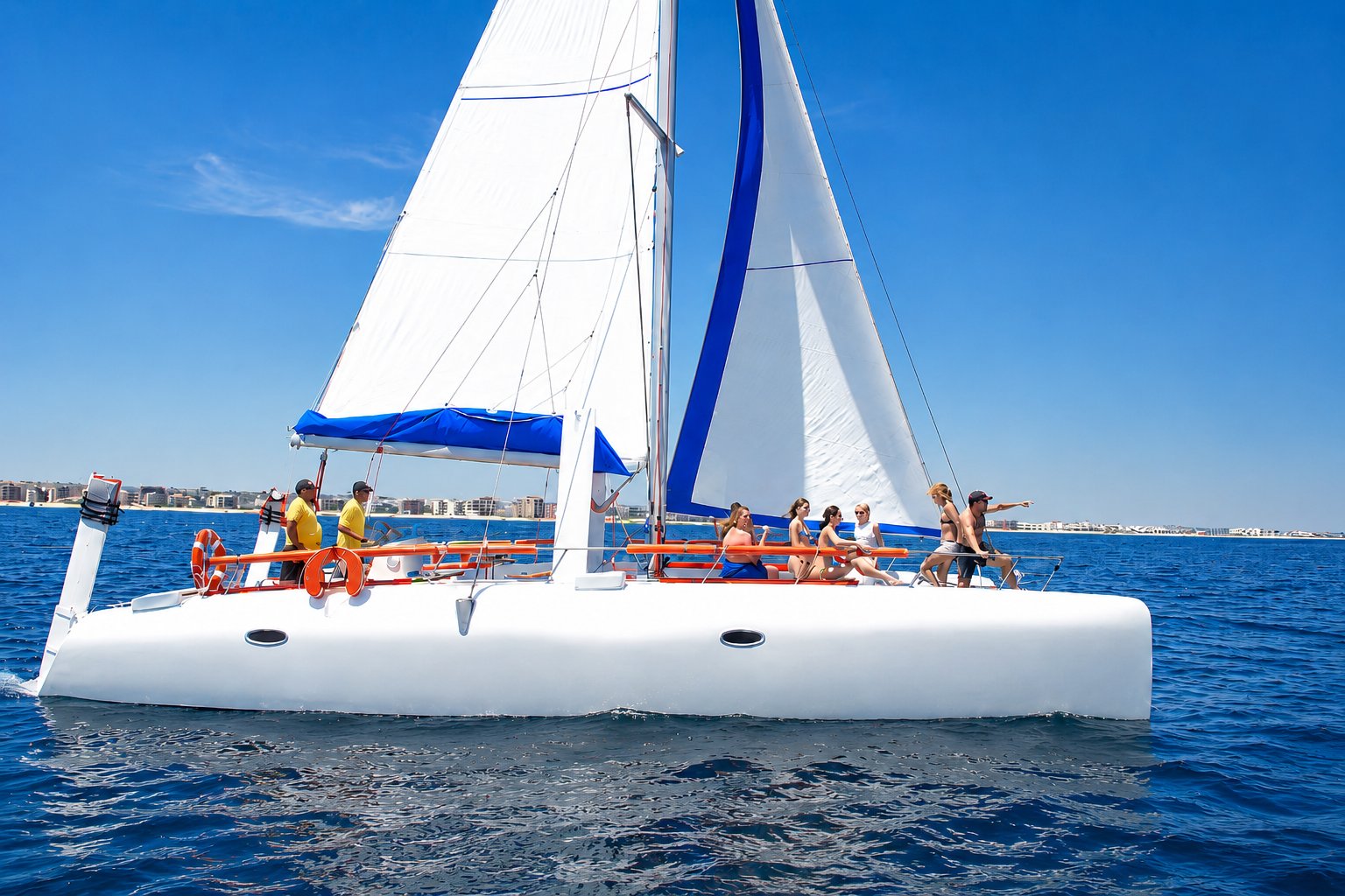 Catamaran Blue Lagoon — Croisière Dauphins &amp; Baignade